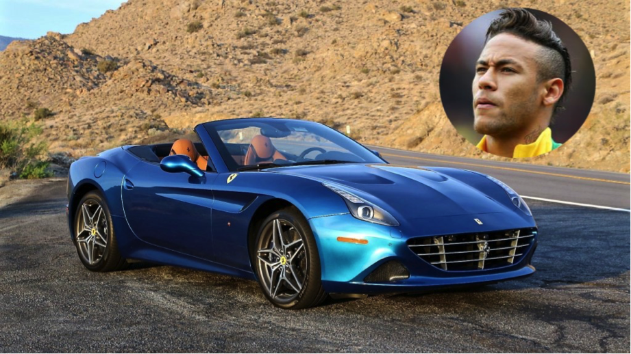 Neymar Da Silva – Brasil Auto: Ferrari California 